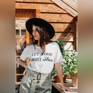 Let Your Light Shine Tee
